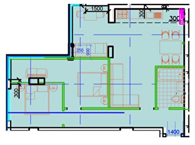 2-комнатная 75.53 м² в ЖК Central Park от 34 500 грн/м², Днепр