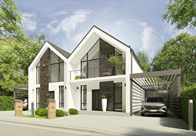 Дуплекс 87.45 м² в КМ Gardd House Eco Village від 15 094 грн/м², с. Рожни