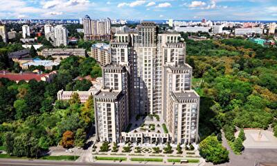 Дизайн лобби для ЖК CRYSTAL PARK TOWER