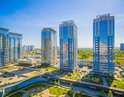 Обзор со стройплощадки ЖК RiverStone