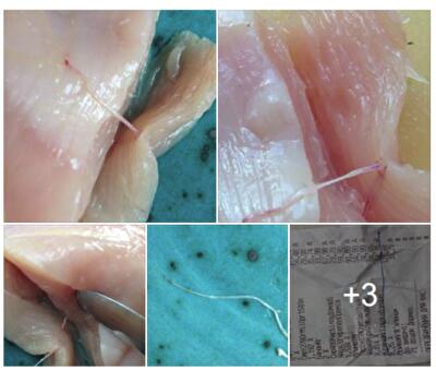 «Сильпо» торгует куриными грудками с вероятными глистами: фото