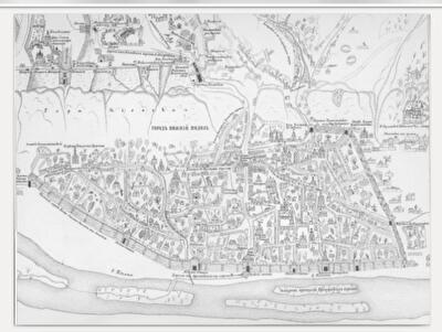 Фотофакт: план Киева образца 1695 года