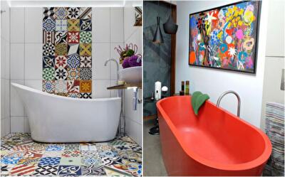10 удивительных сочетаний цветов, которые освежат любую ванную комнату
