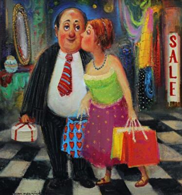 В картинах этого грузинского художника есть особенное тепло