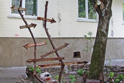 Киевские дворики: «мини-Пирогово» на Волкова