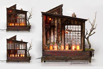 Секреты мастерства: уникальные часы в стиле стимпанк