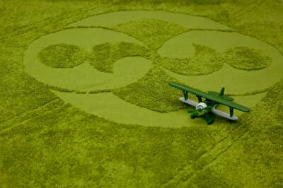 Круги на полотенцах