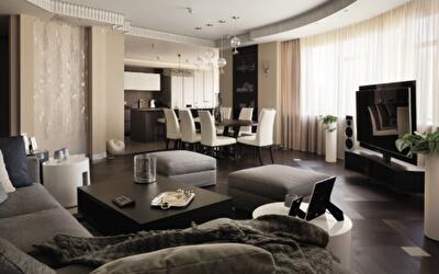 Люксовый интерьер, навеянный Ренуаром