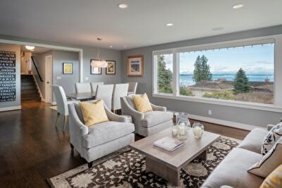 Серый цвет в интерьере