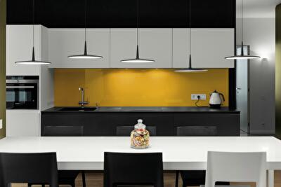 Городской минимализм для молодой семьи в Харькове