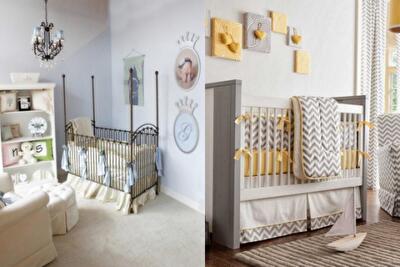 Интерьер комнаты для новорожденного