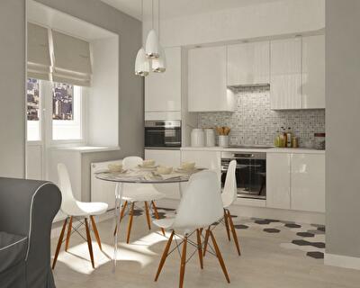 Как оформить двушку и сэкономить: проект в скандинавском стиле