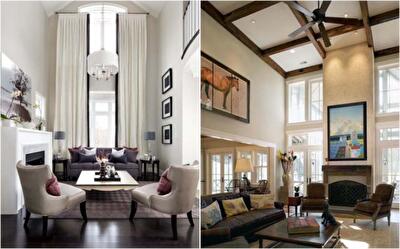 Шесть простых и эффективных способов визуально уменьшить высоту потолков