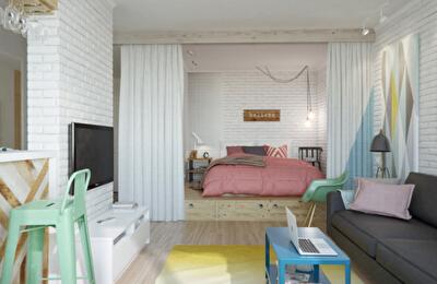 От лофта до барокко: 7 интерьеров для девушек