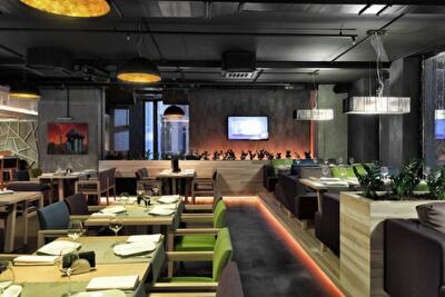 Бетонный ресторан в Киеве