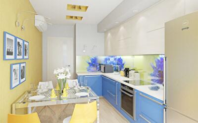 Оформление квартиры в весенней гамме