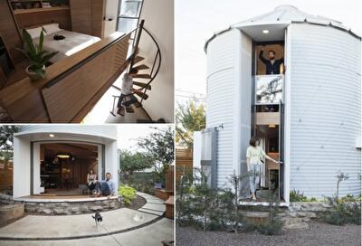 Жить без острых углов: компактный домик-цилиндр площадью всего 31 кв. метр