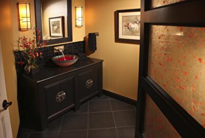 Ванные комнаты в азиатском стиле