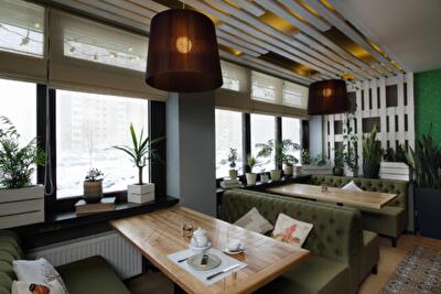 Лофт+прованс: М'ята cafe в Киеве