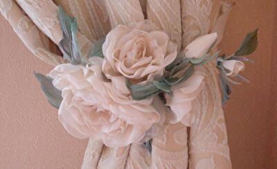 9 интересных идей подхватов для штор своими руками