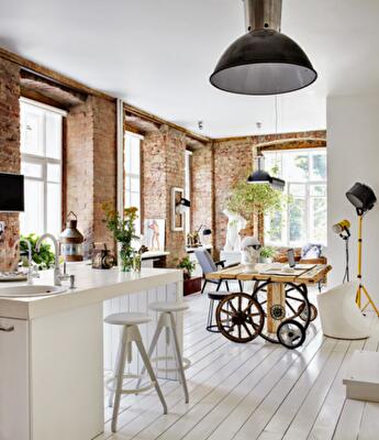 Микро-лофт на 48 кв. метрах