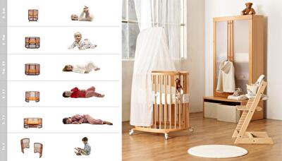 Детские кровати, которые "растут" вместе с малышами