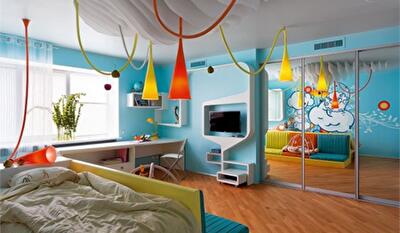 Интерьер в стиле 1970-х в Киеве