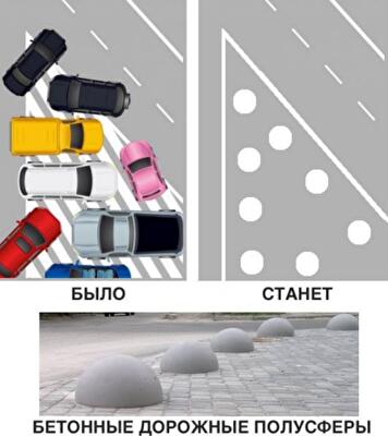 Одесситы не смогут парковаться на островках безопасности. Фото