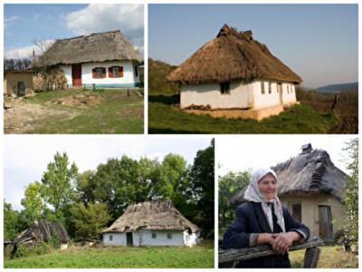 15 глиняных домов, которые простояли под соломенной крышей по 100-300 лет 