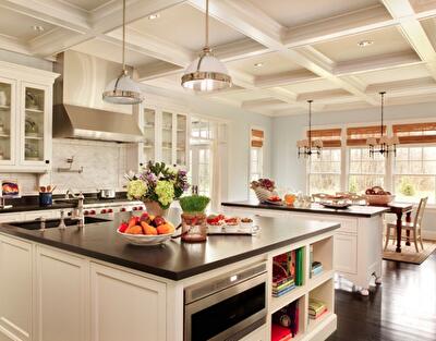 Кессонные потолки в интерьере 