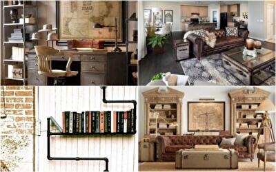 17 простых хитростей для создания интерьера в стиле стимпанк