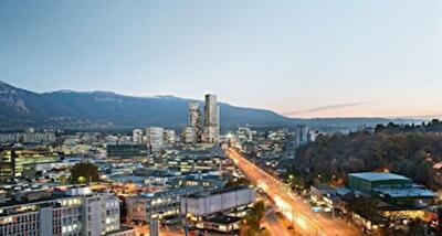 В деловом центре Женевы появится три небоскреба