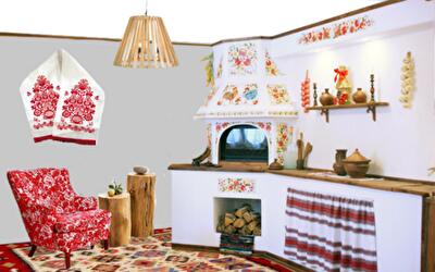 Украинские мотивы в дизайне интерьера