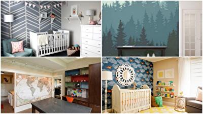 12 примеров создания акцентной стены в интерьере