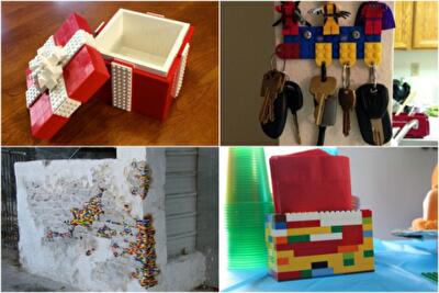 17 оригинальных способов эффектно использовать в быту конструктор Lego