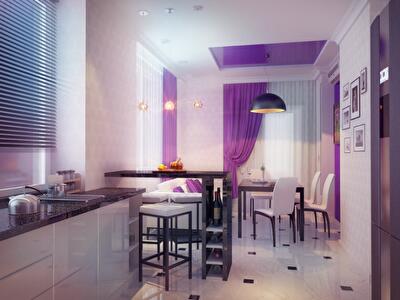 Минимализм с элементами гламура, г.Киев