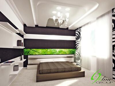 Дизайн интерьера двухкомнатной квартиры в Харькове