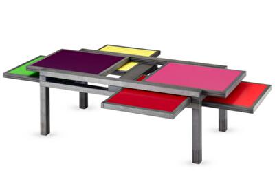 Ярко и стильно: стол-пазл