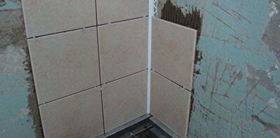 Правила выкладывания углов кафелем