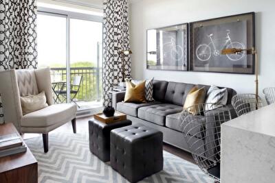 Планировка спальни-гостиной 18 кв.м