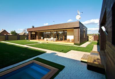 Эко-дом, утепленный коноплей