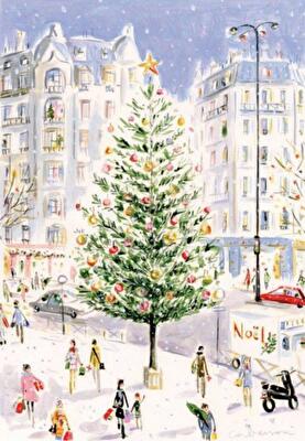 Скоро Новый год: в центре Киева установили гигантскую ёлку. Фото