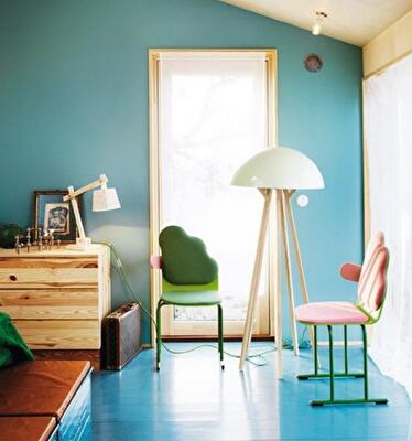 Акцент на пол: яркий пол в дизайне интерьера 