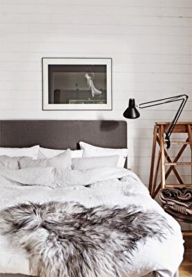 Мех в дизайне интерьера 