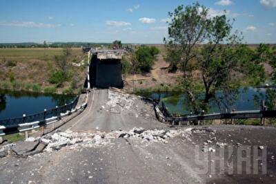 На ремонт разбомбленных дорог на Донбассе необходимо более 2 млрд гривень