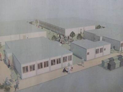 Беженцам строят дома, которые можно забрать с собой