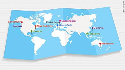 Названы самые «здоровые» города мира