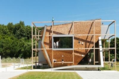 В Австрии появился офис мечты для скалолазов. Фото