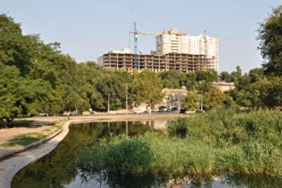 В Дюковском парке хотят построить гостиницу Hilton, ТРЦ, площадки и кафе. Фото