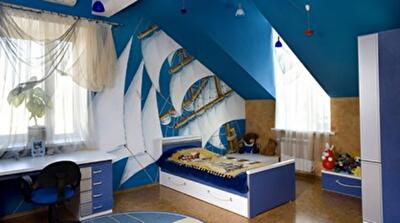 Интерьер в морском стиле